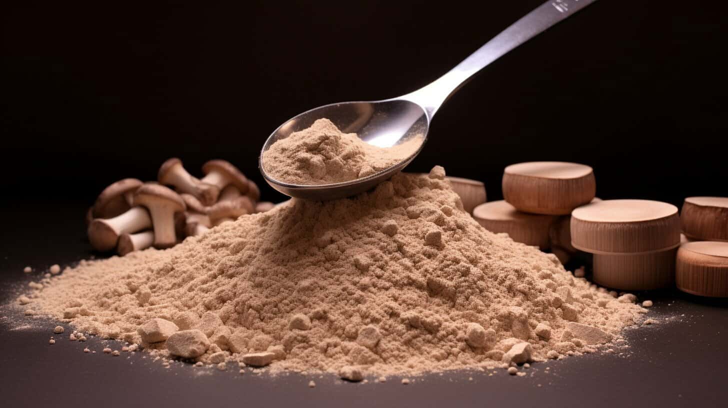 how much mushroom powder should i take