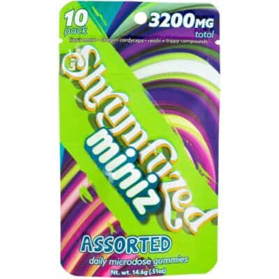 Shrumfuzed Nootropic Mushroom Miniz 10ct - Assorted Flavors