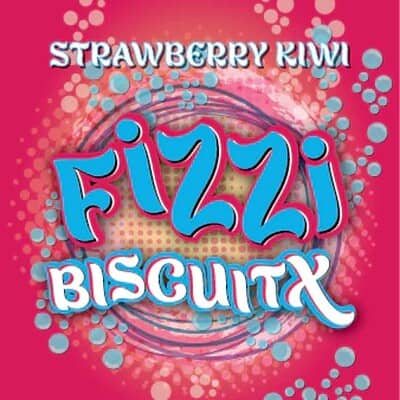 Fizzi Biscuitx Mushroom Tablet 1pc - Strawberry Kiwi