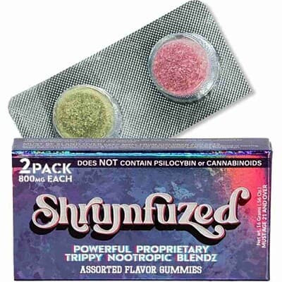 Shrumfuzed Nootropic Mushroom Gummies 2pc Assorted Gummies