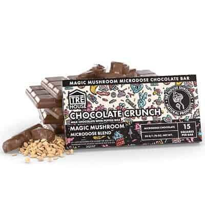 TRĒ House Mushroom Chocolate Bar Chocolate Crunch